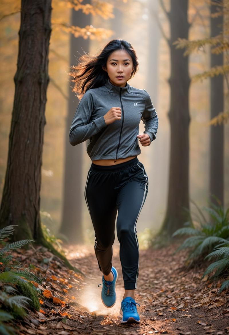 02421-3266069912-portrait of a beautiful asian woman wearing track pants,doing her morning jog through the forest in autumn BREAK (realistic),(in.png